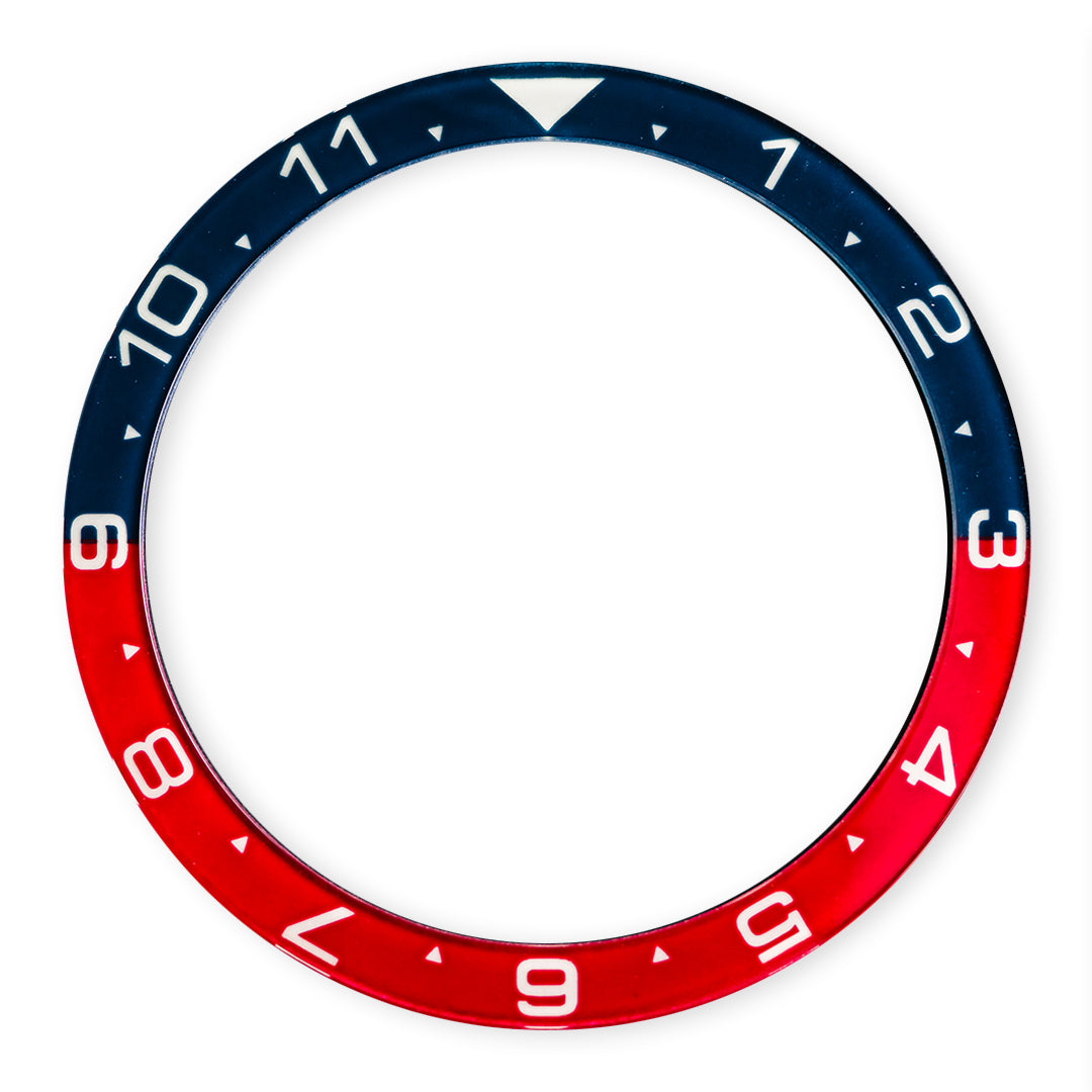 GI0552 SKX007/SRPD Flat Glass Bezel Insert Dual Time Watch&Style