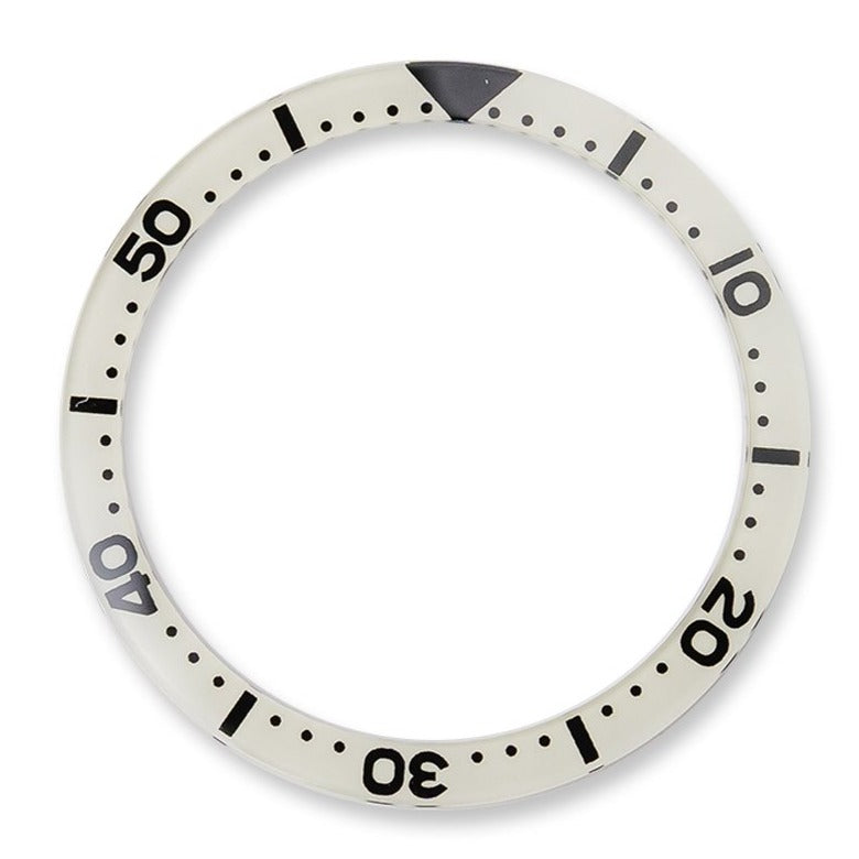 CI0596 SKX007/SRPD Flat Glass Bezel Insert Lumed SKX Style