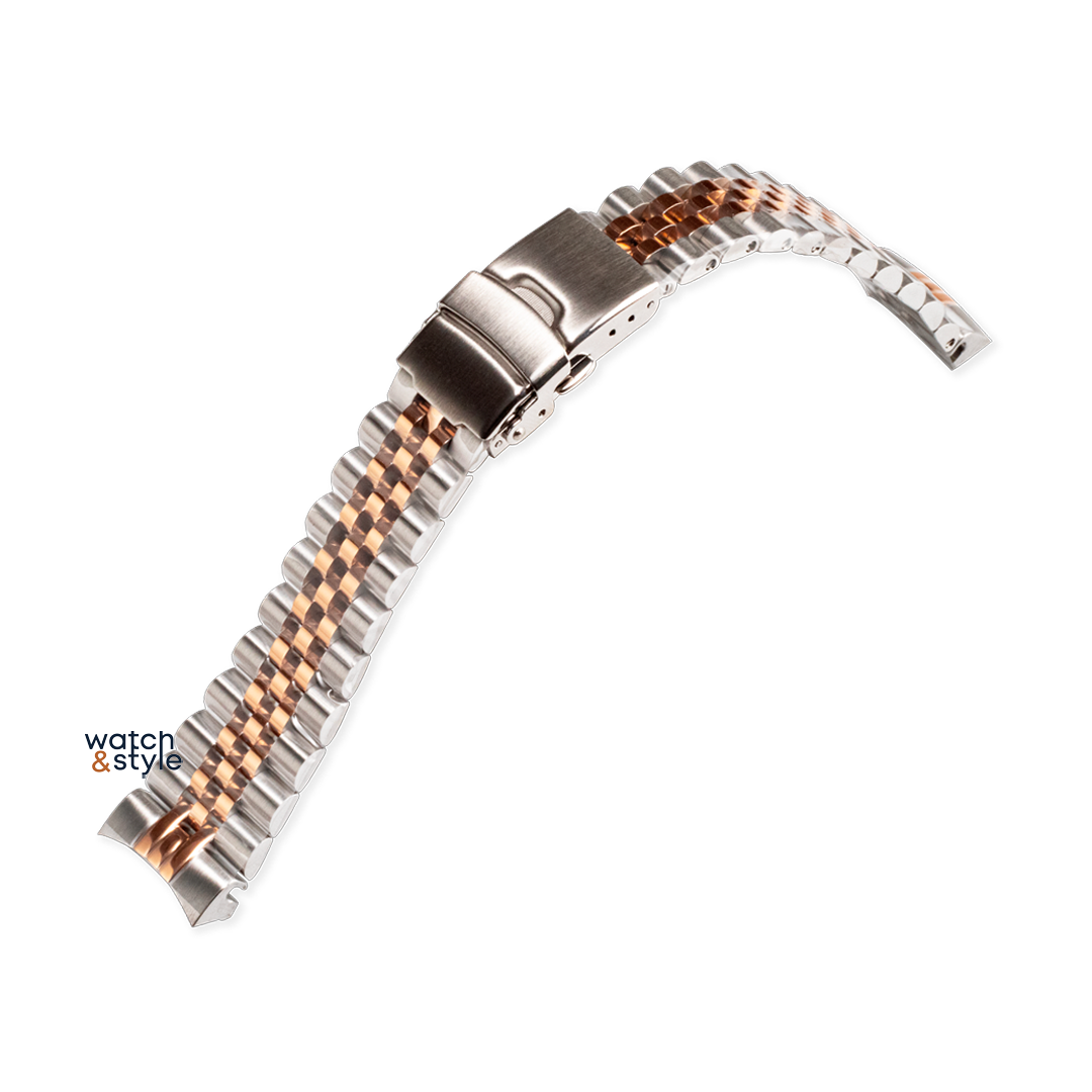 SB1217 SRPE Jubilee Bracelet Two Tone Steel Rose Gold Seiko
