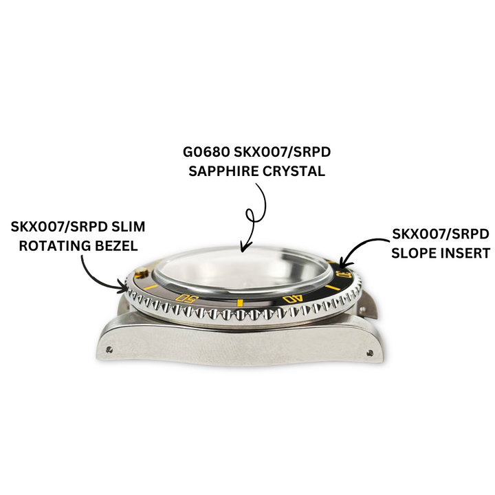 R1339 SKX007/SRPD Slim LX Bezel - Polished Rose Gold – Watch and Style