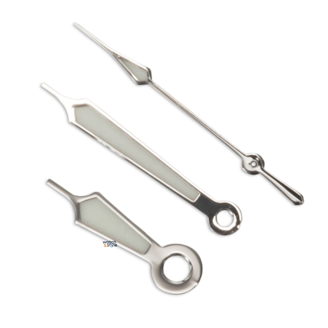 H1587 FFF Style Hand Set - Silver
