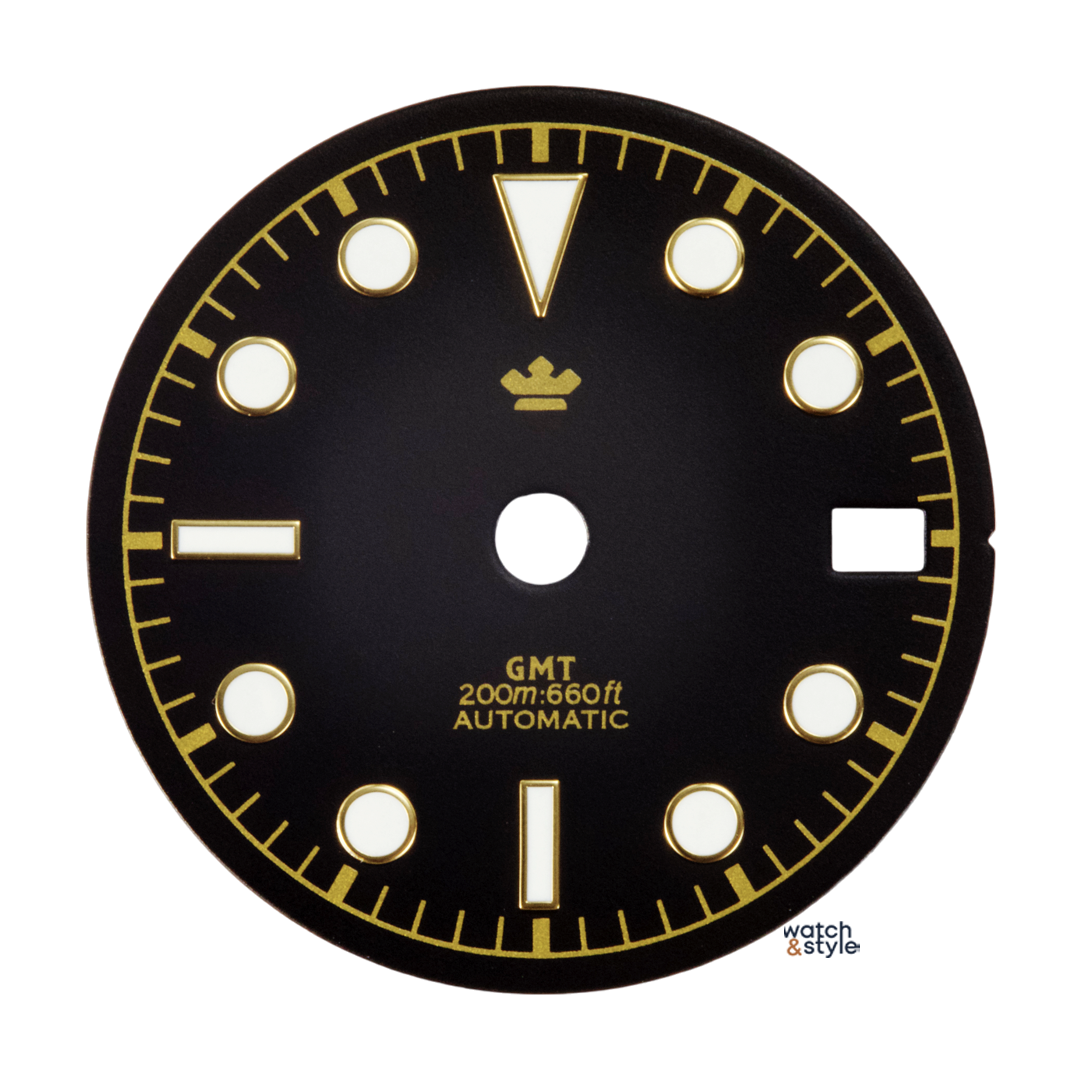 D1386 GMT Dial - Fifty Eight Style - Gold