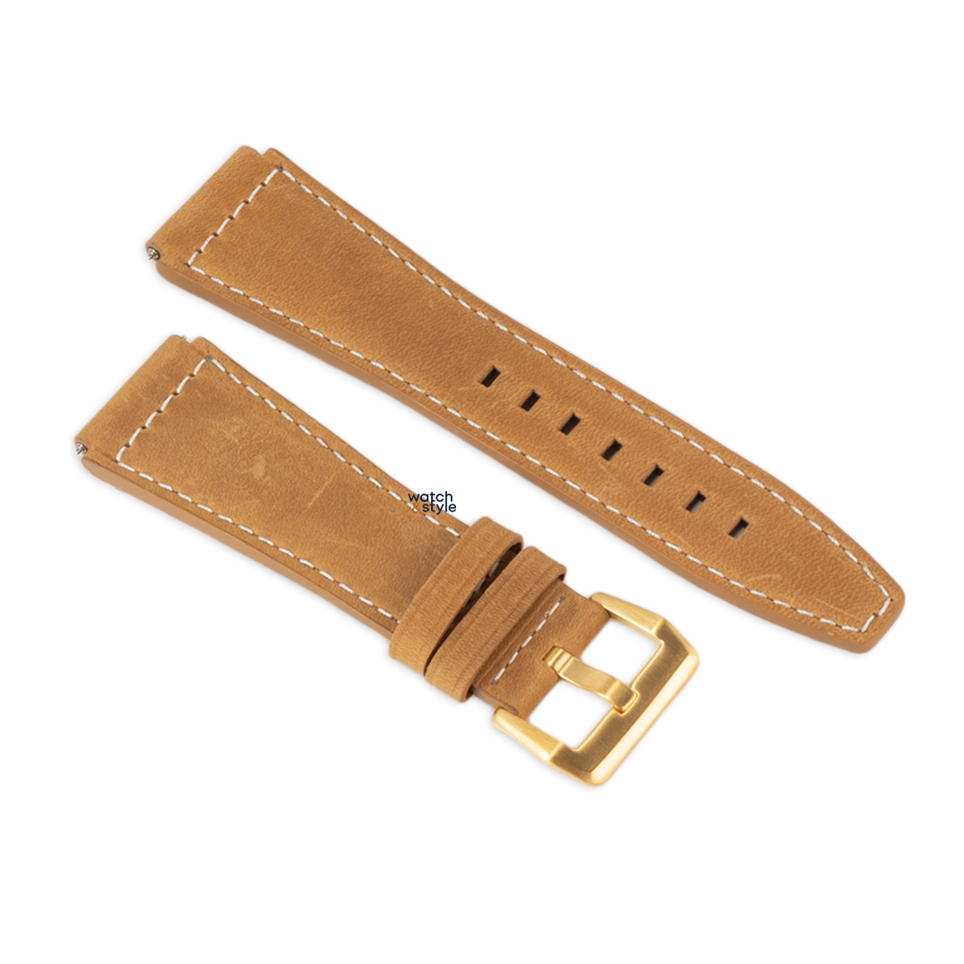 22mm Cowhide Leather Strap