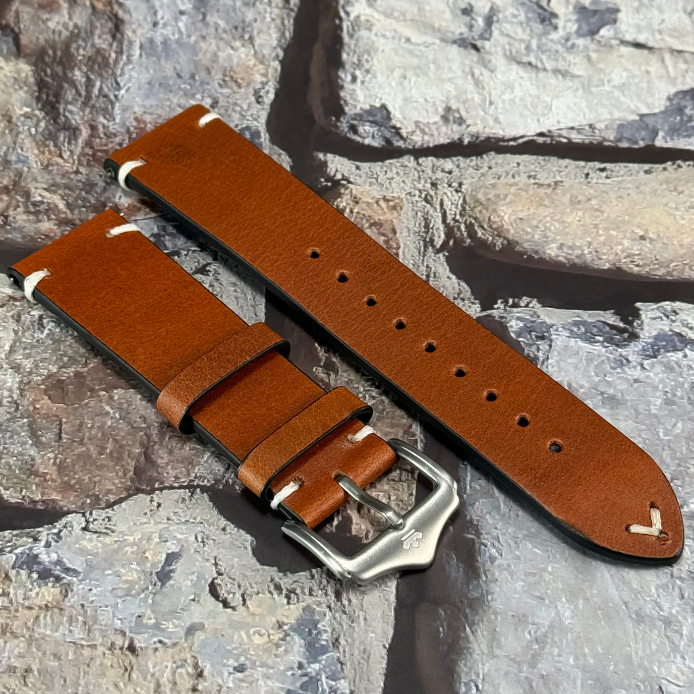 Stitched Leather Strap