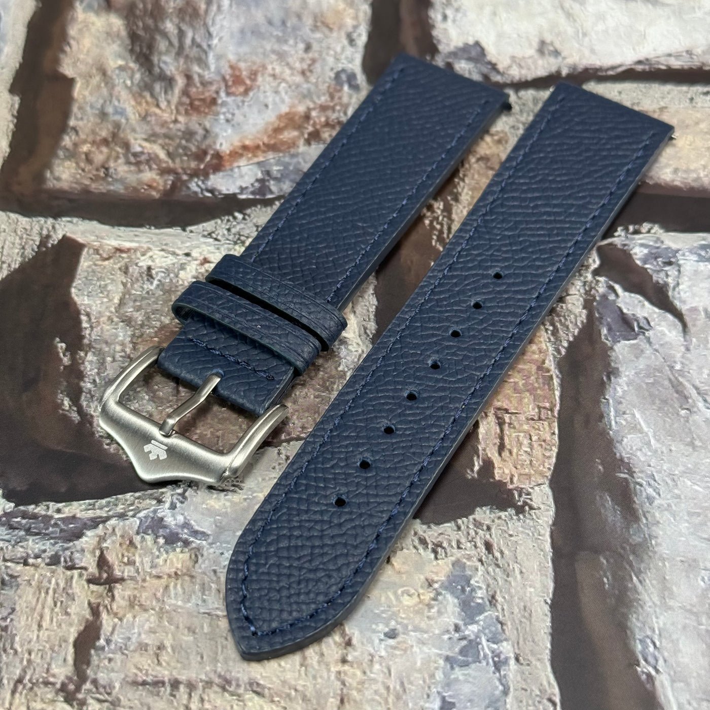 Pebbled Leather Strap