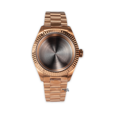 RC1467 40mm Case - Fluted Bezel Rose Gold