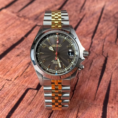 SB1248 Seiko Alpinist (SARB017) Two Toned Jubilee Bracelet -Steel/Gold