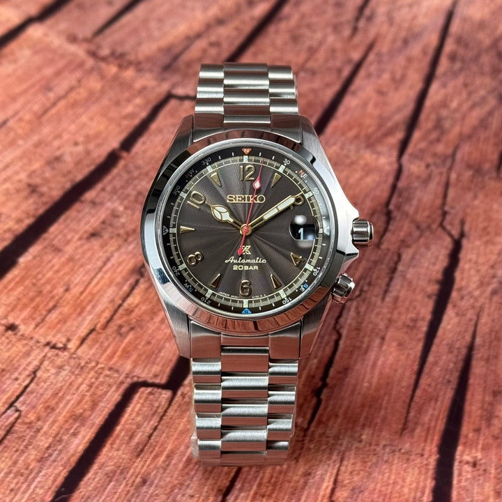 SB1245P Seiko Alpinist (SARB017) President Bracelet - Steel