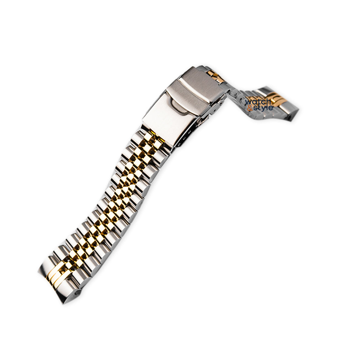 SB1211 40mm Jubilee Bracelet - Two Tone - Steel/Gold