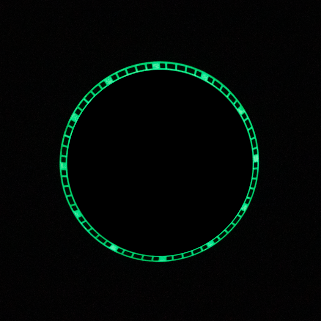 C1570 SKX007/SRPD Lumed Chapter Ring - Black - C3 Lume – Watch&Style