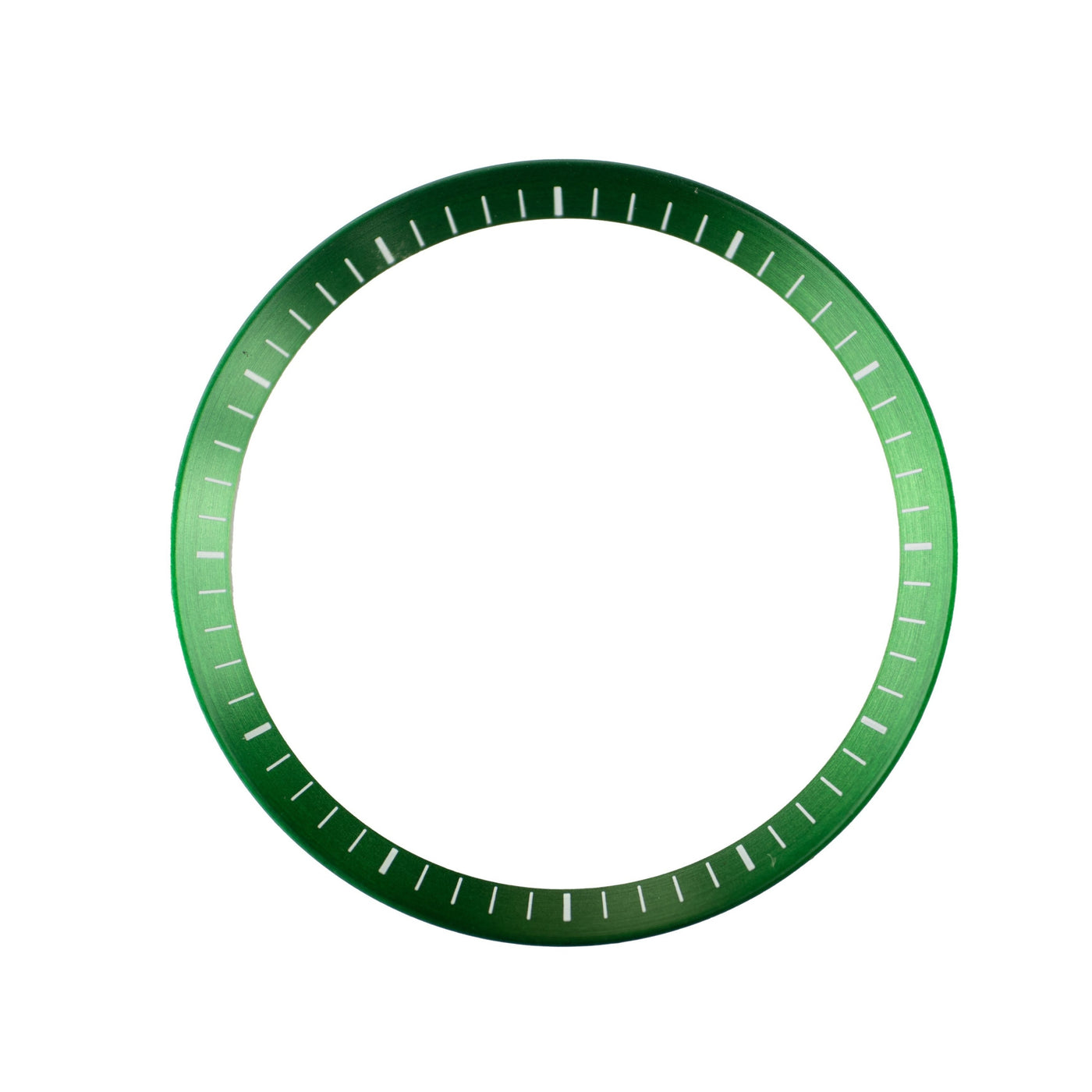 SKX013 Sunburst Green Chapter Ring with marker