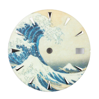 D0372 Dial - The Great Wave of Kanagawa - Full Lumed