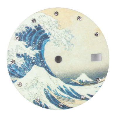 D0478 Dial - The Great Wave of Kanagawa - Full Lumed