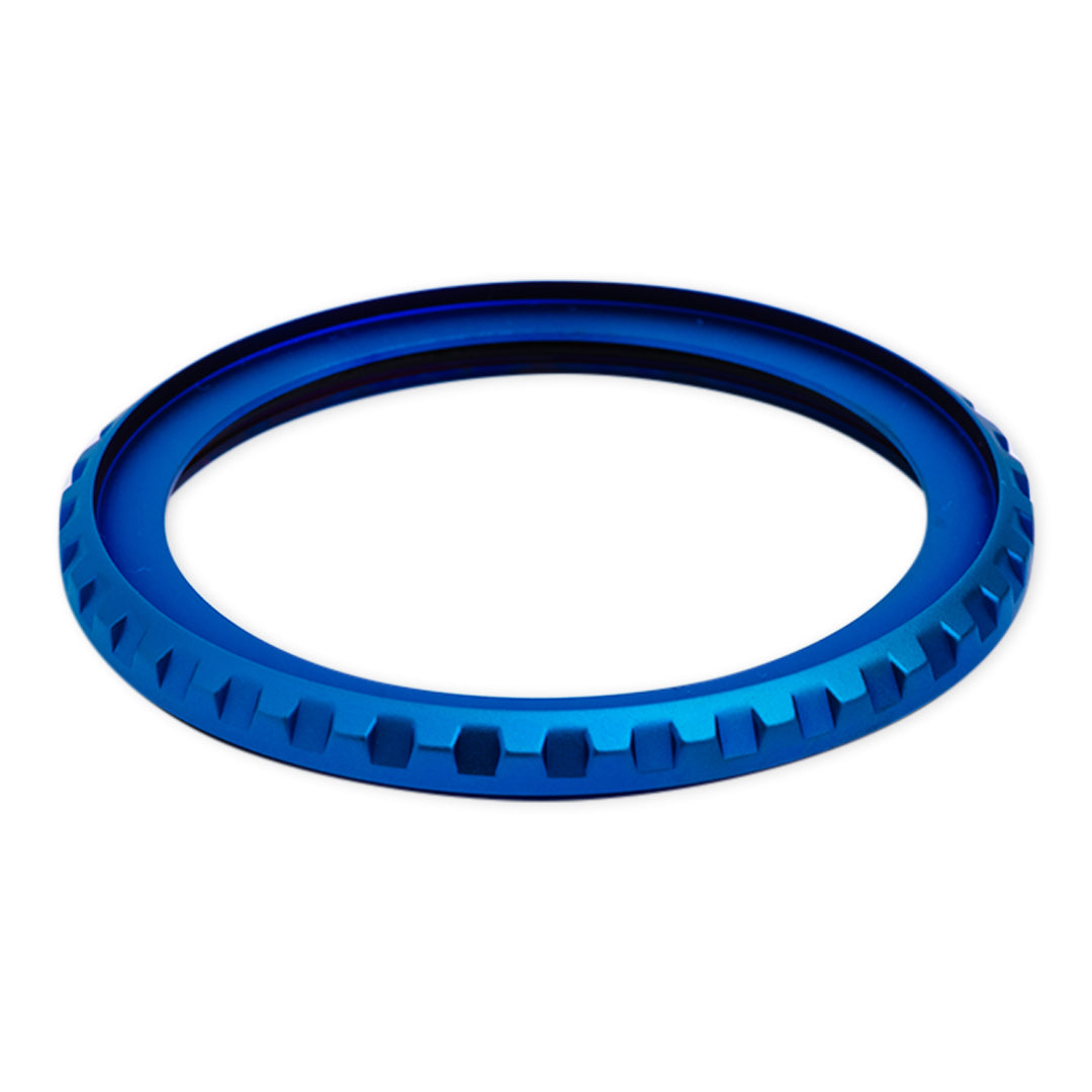 R0810 SKX007 Rotating Bezel - LX Style - Sandblasted Blue