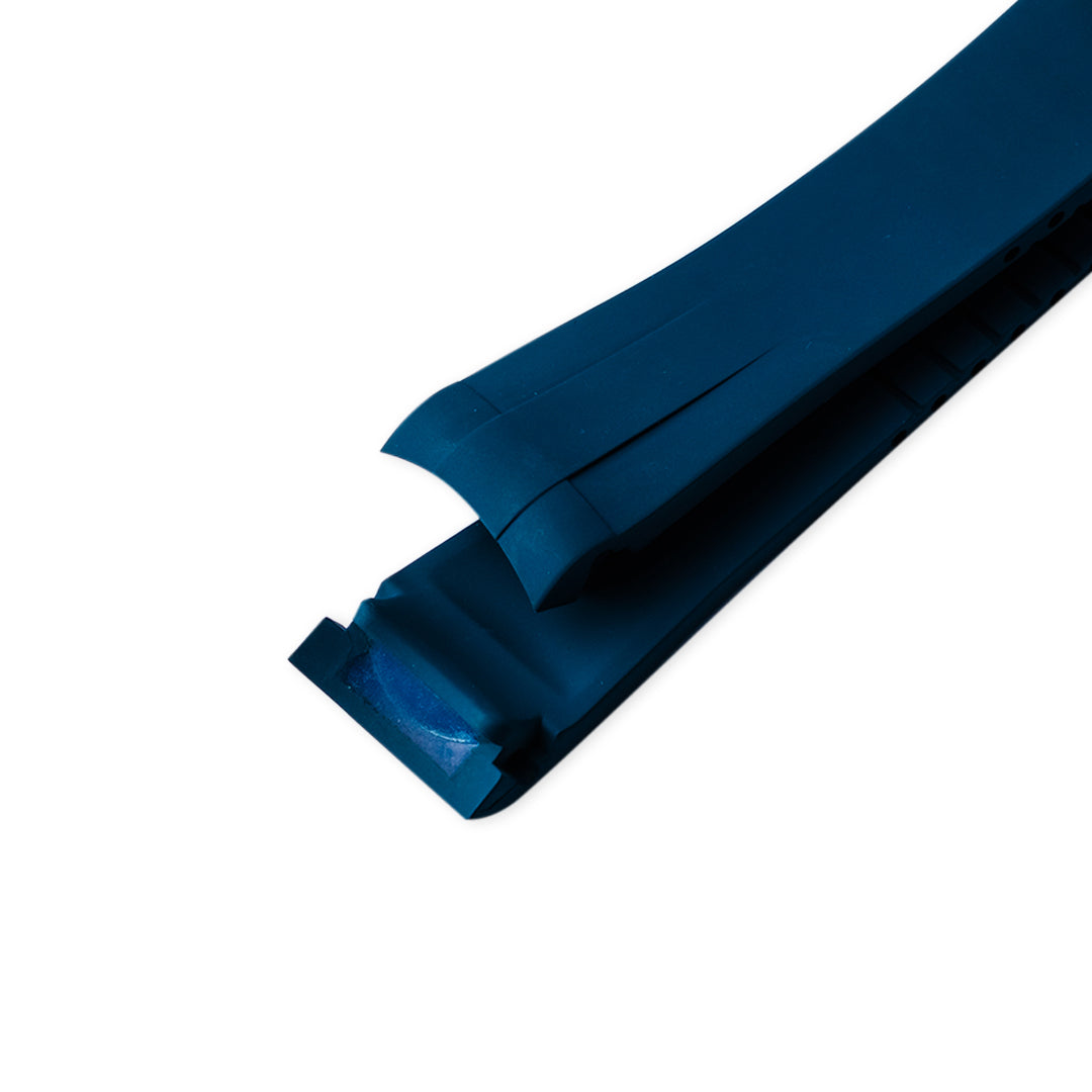 RS0861 SKX007 FKM Rubber Strap - Blue