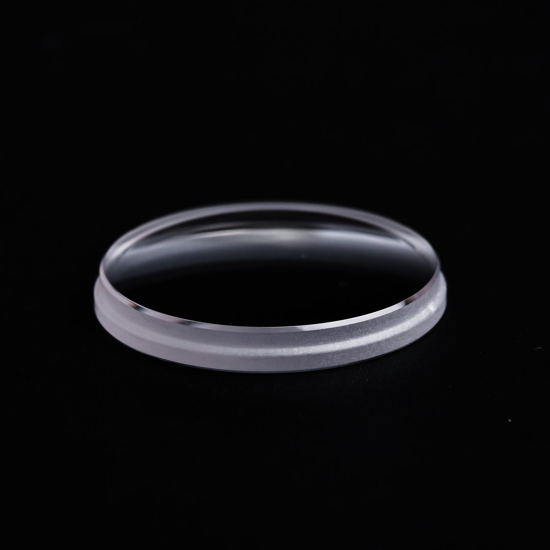 G0348 SKX013 Double Dome Sapphire Crystal - Flat Insert