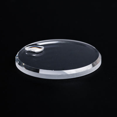 G0375 SKX007 Flat Sapphire Crystal (Date Lens) - Blue AR