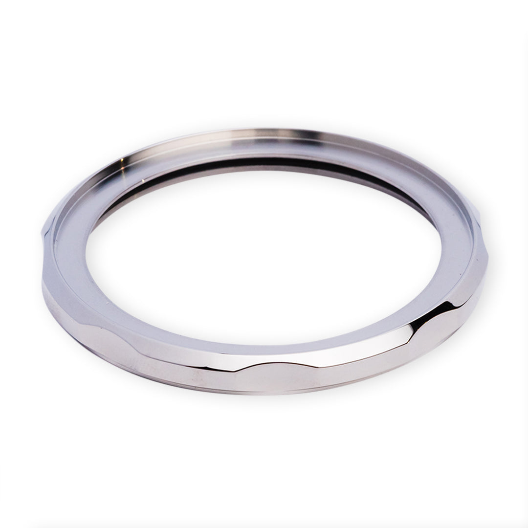 R0154 SKX007 Rotating Bezel - SM Style - Polished Silver