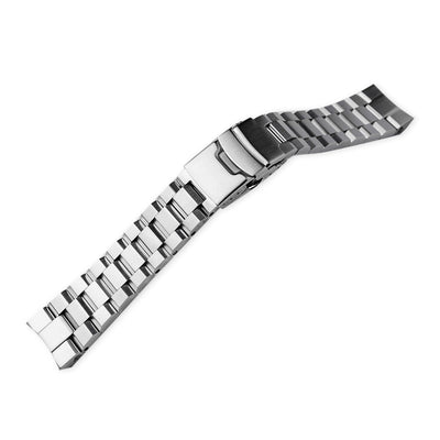 SB0722 Samurai Hexad Bracelet - Brushed
