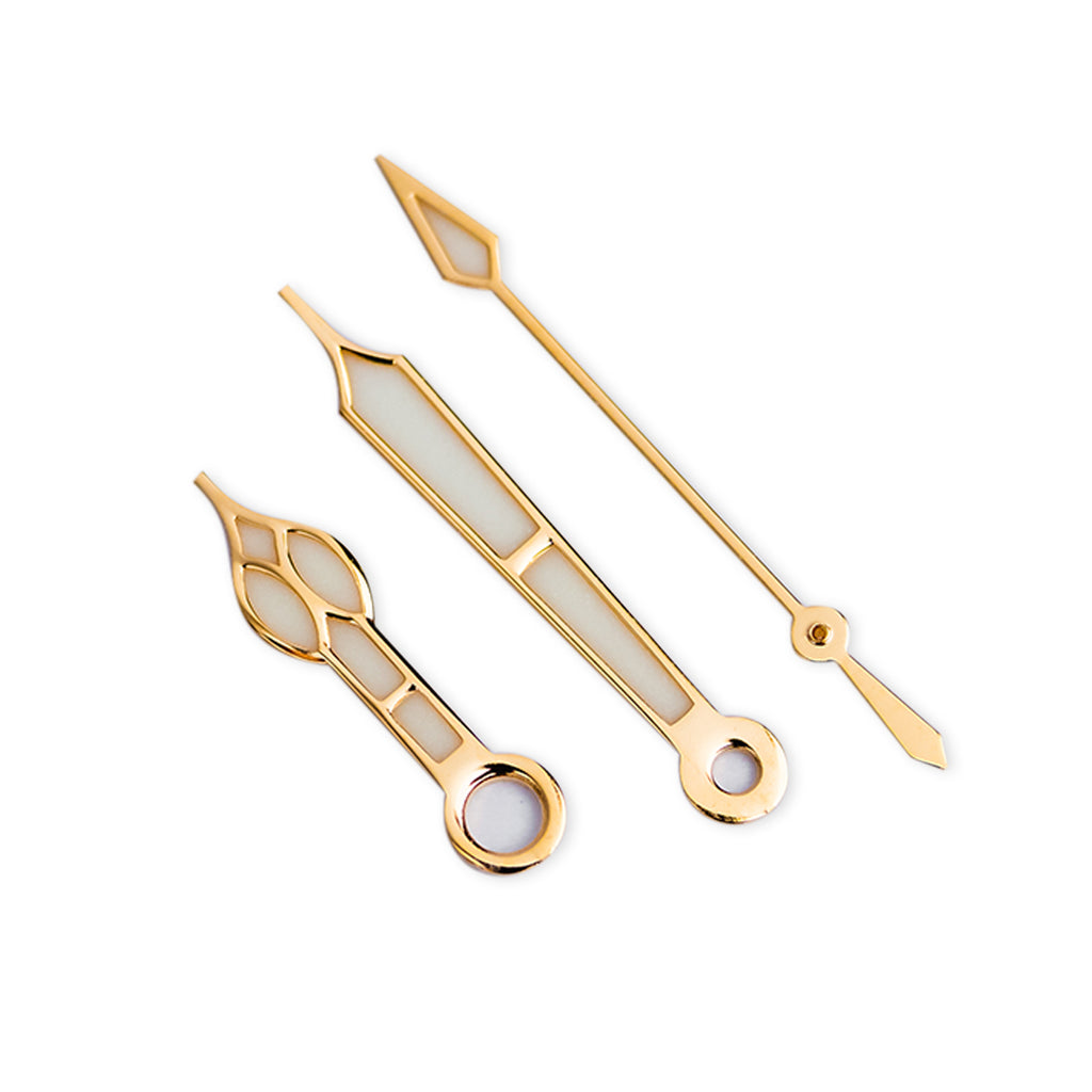 H0271 Cathedral Style Hands Set Gold – Watch and Style