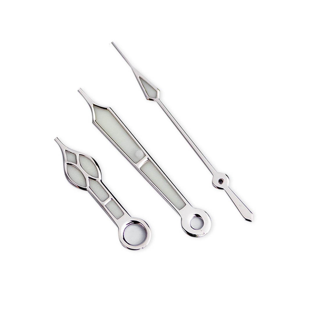 H0270 Cathedral Style Hands Set - Silver