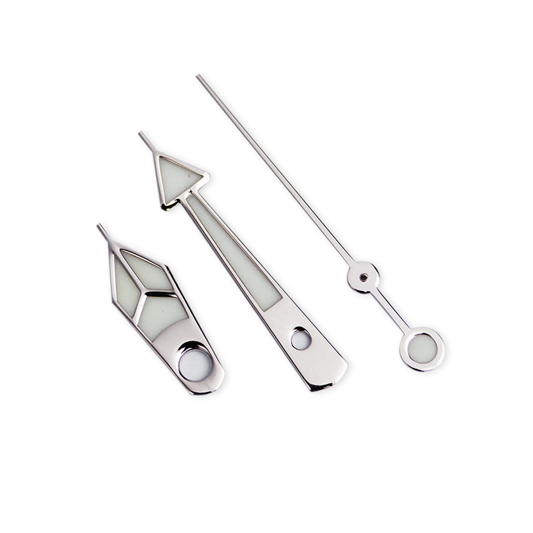 H0604 GS Style Hand Set - Polished Silver