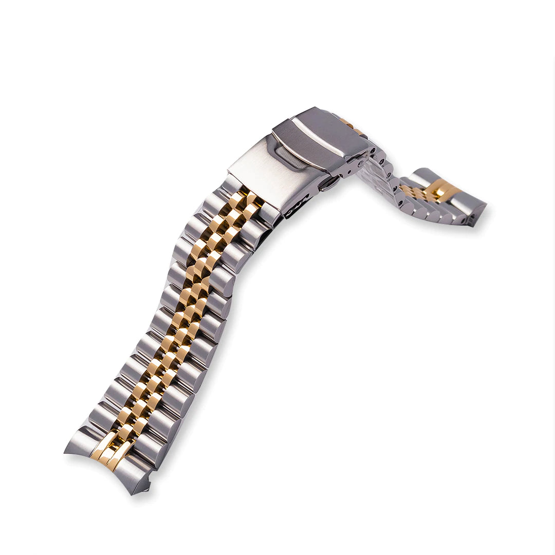 SB1031 SRP Turtle Jubilee Bracelet - Two Tone - Steel/Gold