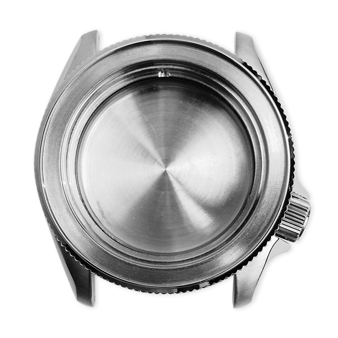 RC0783 SKX007 Replacement Case - Titanium -  Coin Edge Bezel (Brushed/Polished)