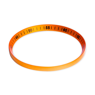 SKX007 Chapter Ring Orange with 05-60 marker