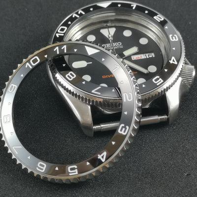 SKX007 Dual Time Ceramic Bezel Insert - Watch&Style