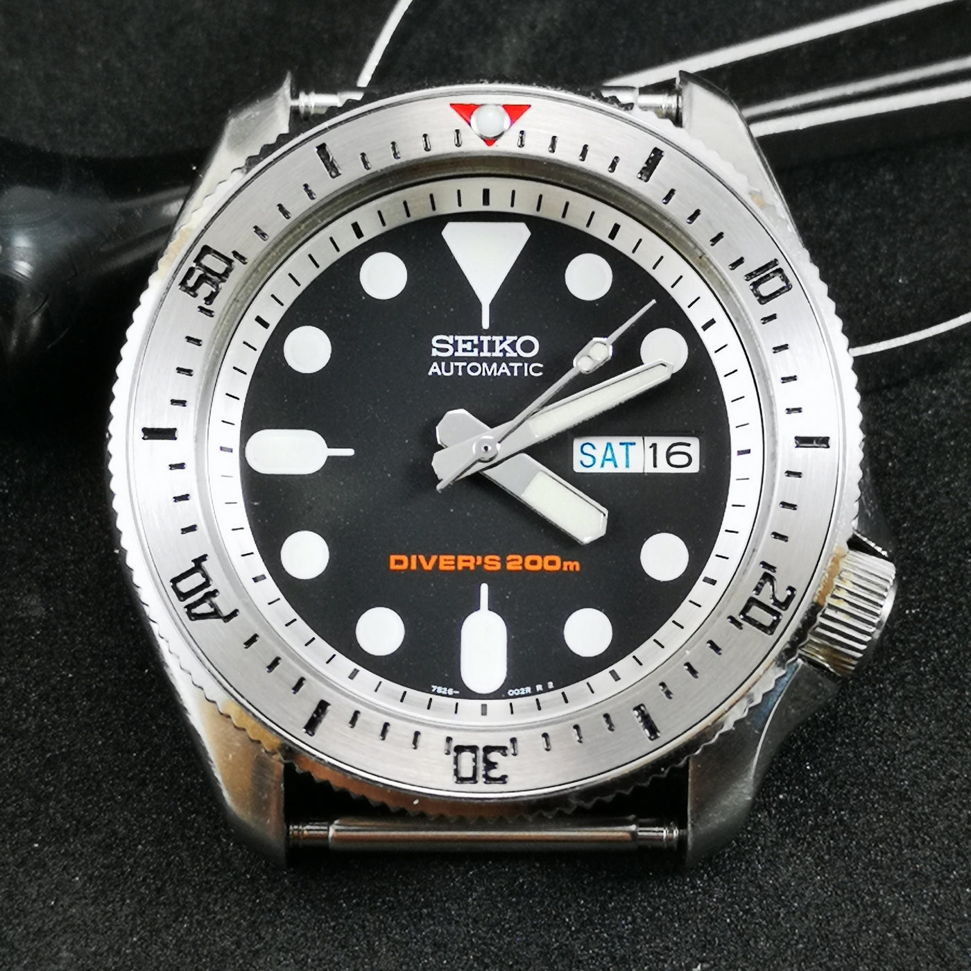SKX Red II - SKX007 Stainless Bezel Insert - Watch&Style