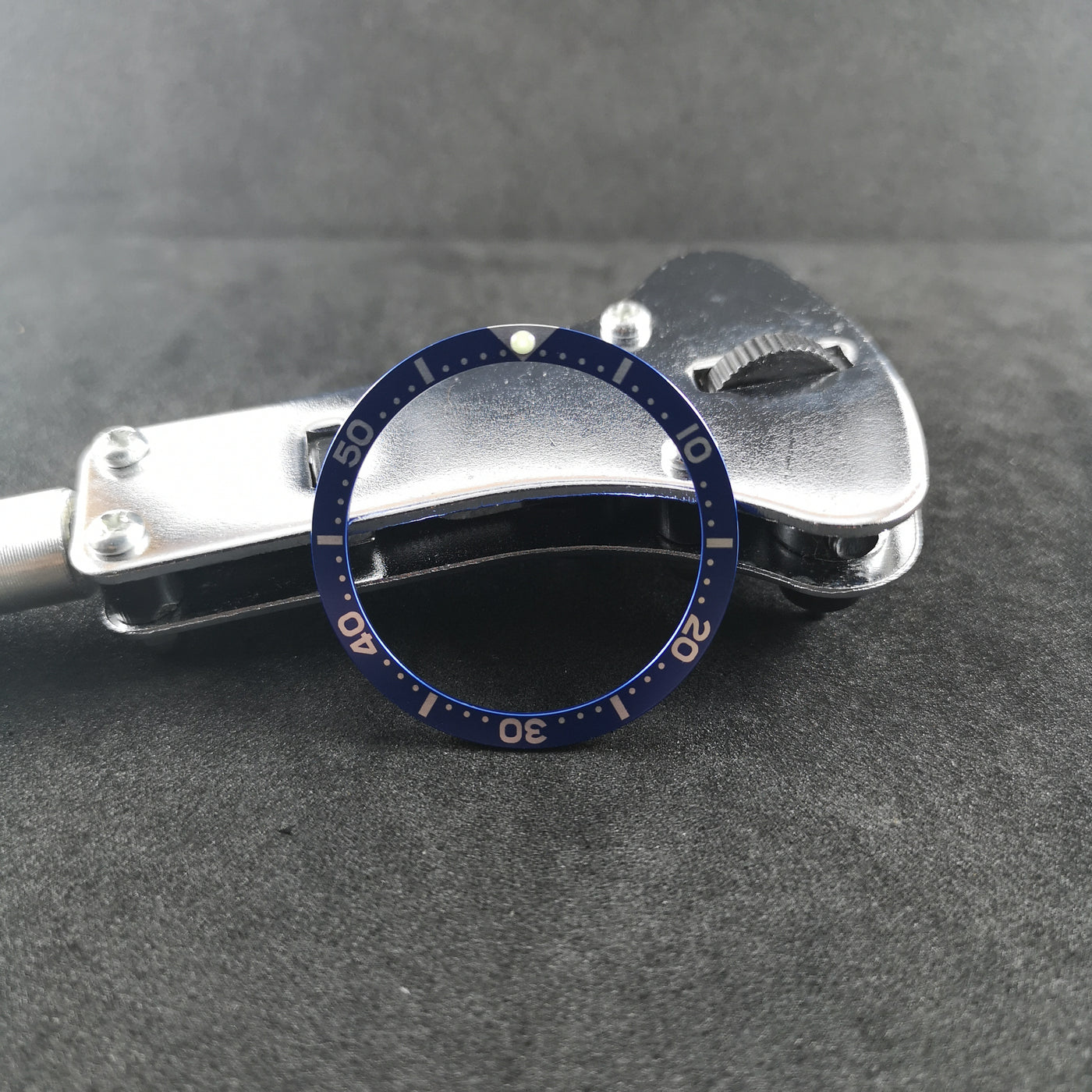 SKX007 Blue Aluminum Bezel Insert - Watch&Style
