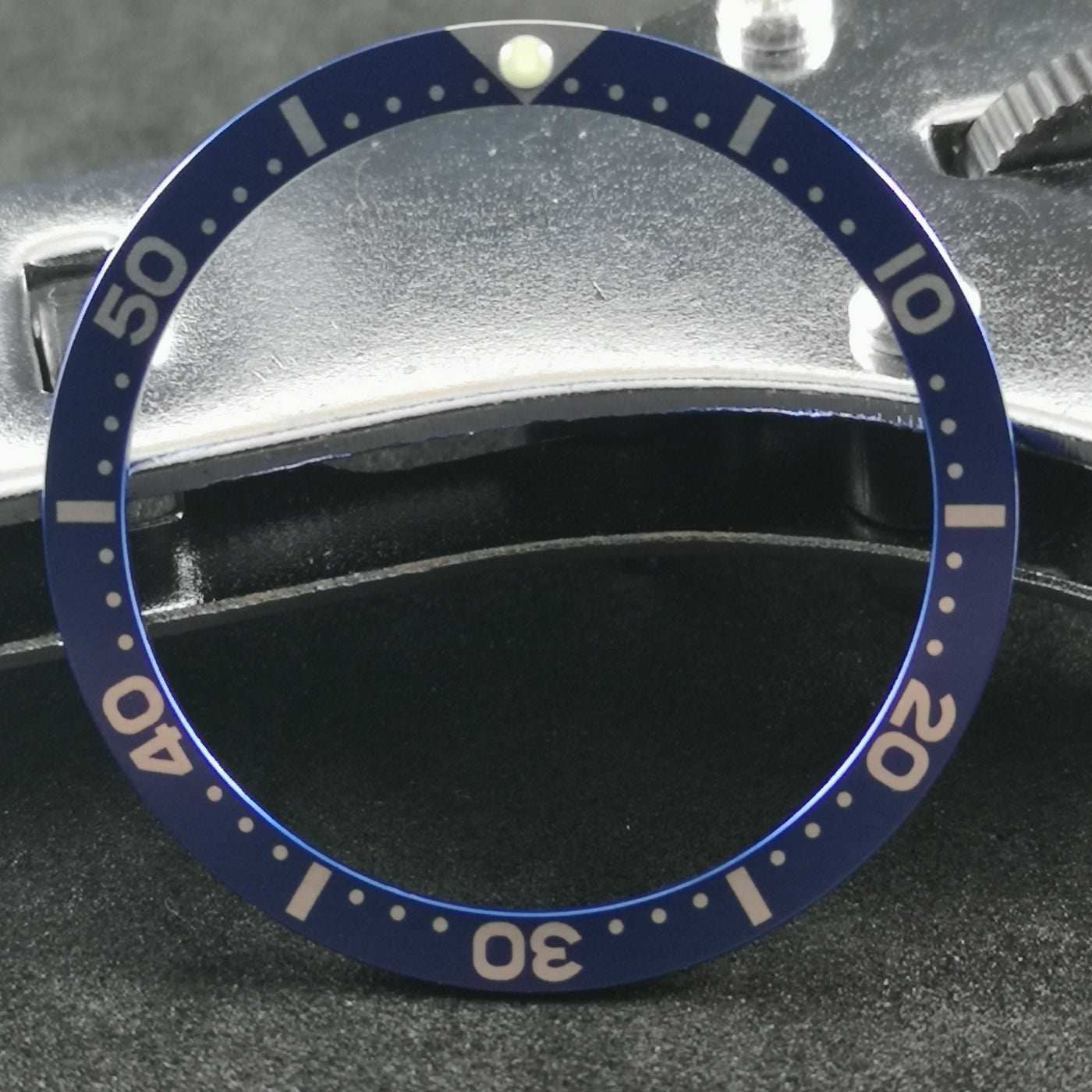 SKX007 Blue Aluminum Bezel Insert - Watch&Style
