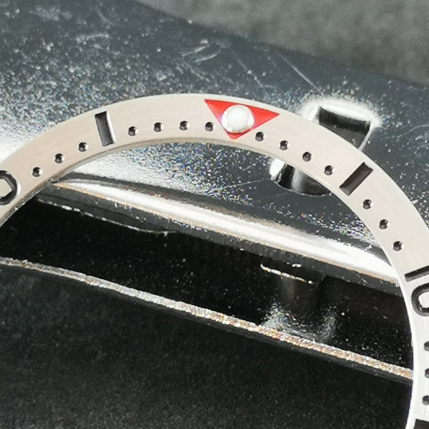 SRP Turtle Stainless Steel Bezel Insert SRP Red – Watch and Style