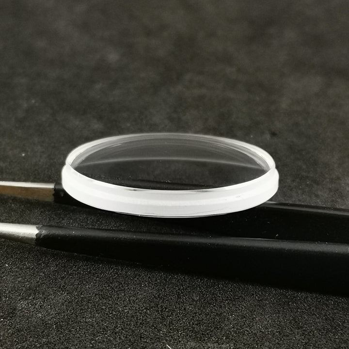 G0348 SKX013 Double Dome Sapphire Crystal - Flat Insert