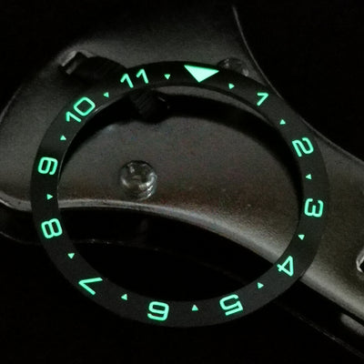 SRP Turtle Re-issue Ceramic Bezel Insert - Lume Dual Time - Watch&Style