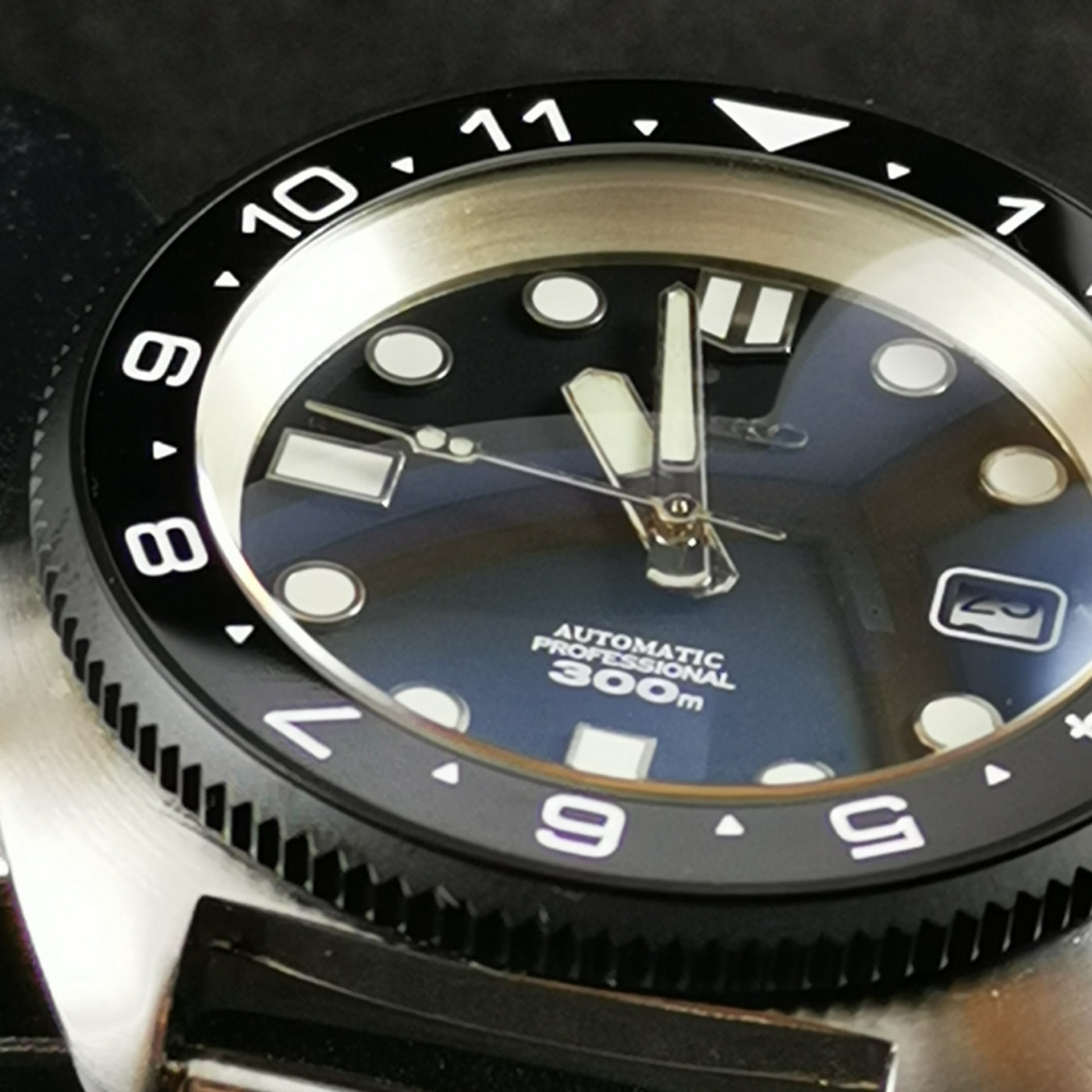 SRP Turtle Re-issue Matte Black Coin Edge Bezel - Watch&Style