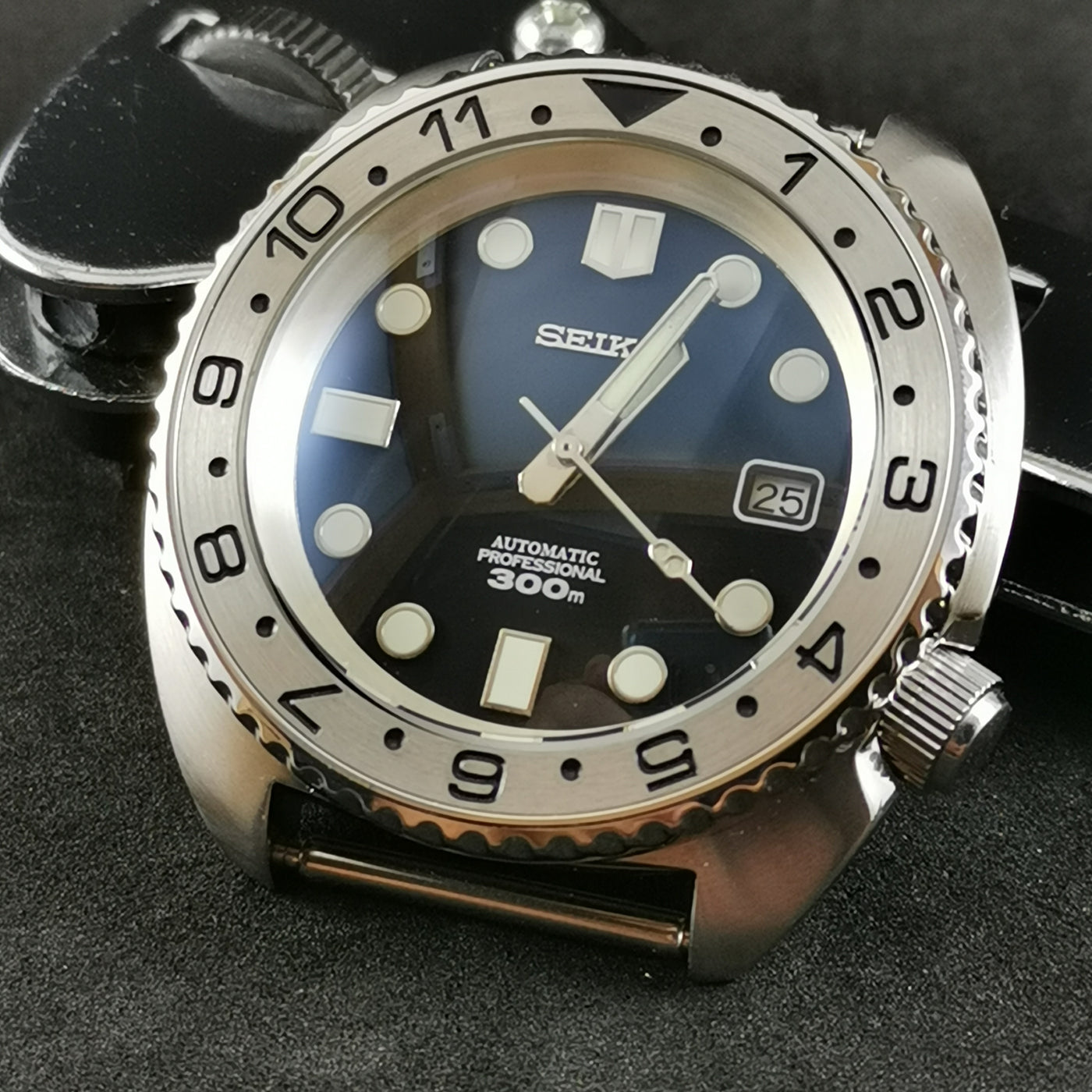 R0171 SRP Turtle Sub Style Bezel Polished Steel – Watch and Style