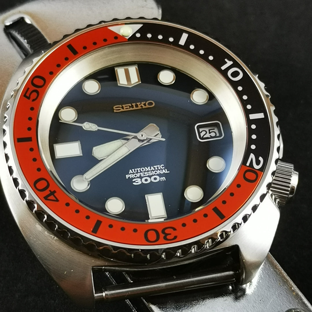 AI0083 SRP Turtle Insert, Black/Orange | Watch&Style