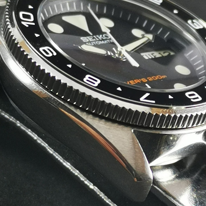 R0162 SKX013 Coin Edge Rotating Bezel - Polished Steel – Watch and