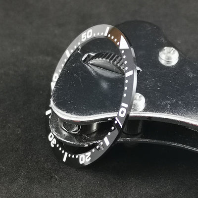 CI0045 SRP Turtle Re-issue Ceramic Bezel Insert - Lumed SRP Black
