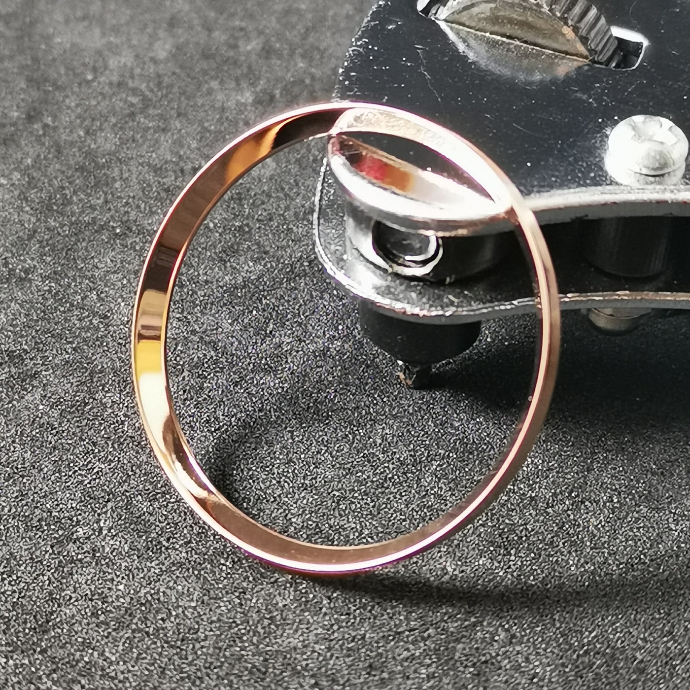 C0191 SKX007 Chapter Ring - Polished Rose Gold