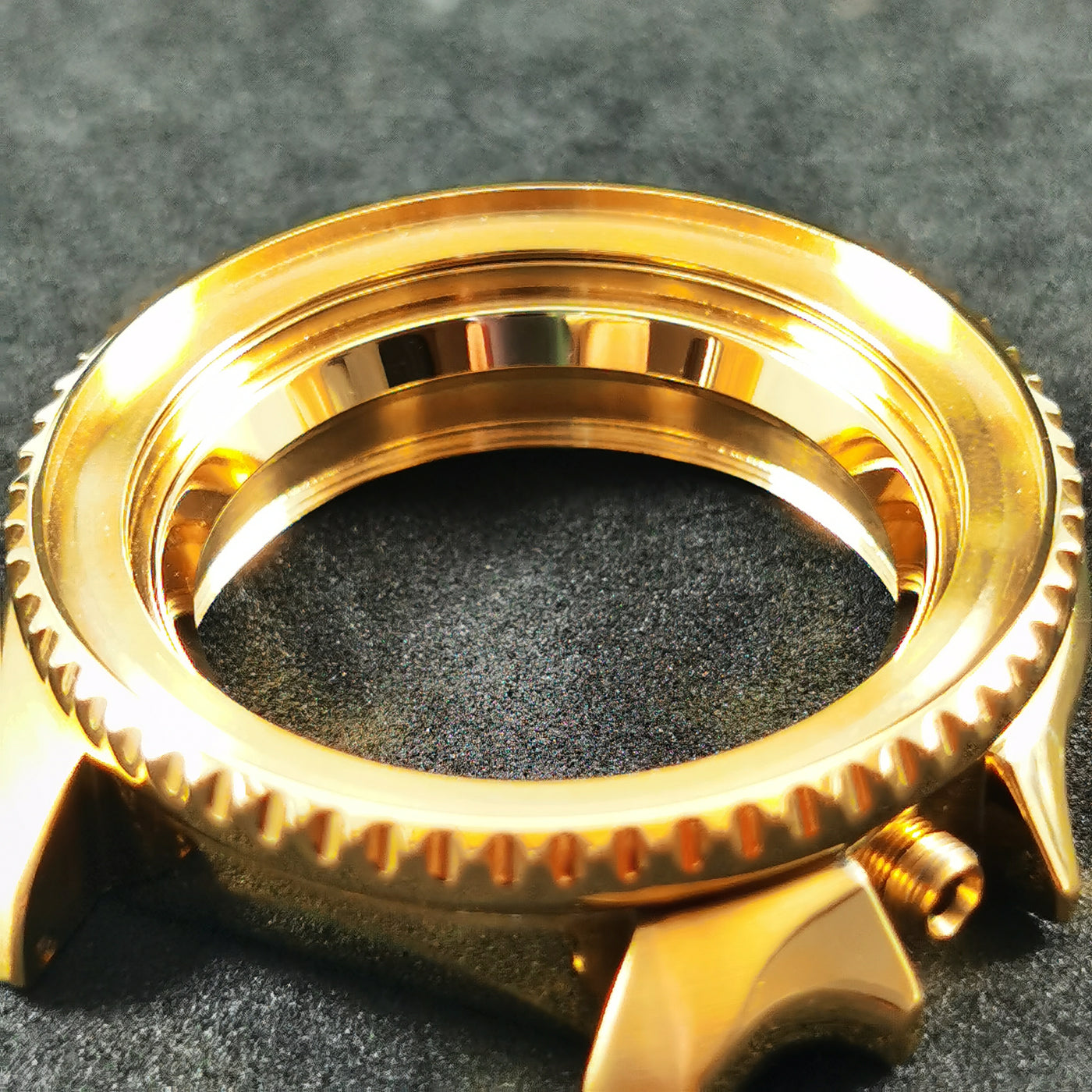 C0190 SKX007/SRPD Chapter Ring - Polished Gold