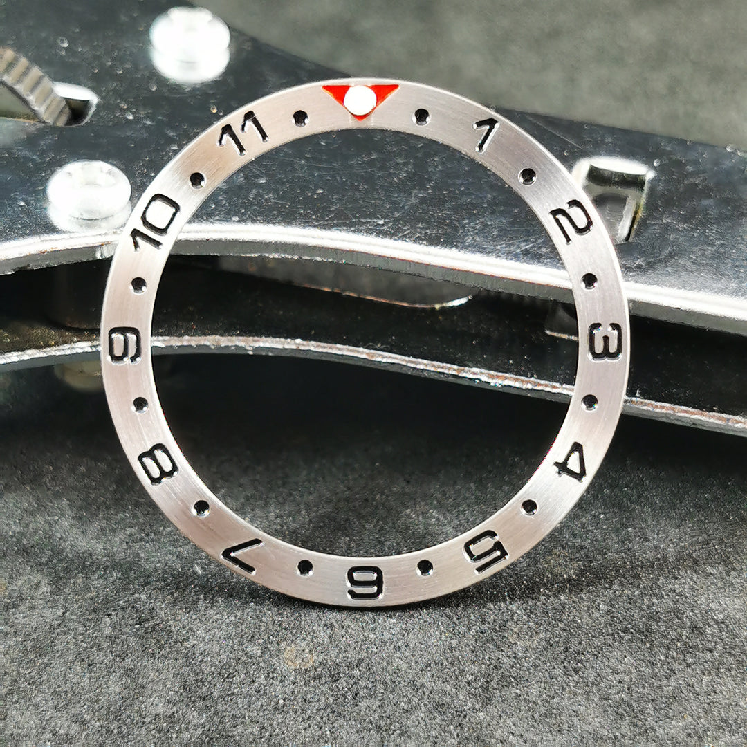 SI0117 SKX013 Stainless Bezel Insert - Dual Time Red – Watch and Style