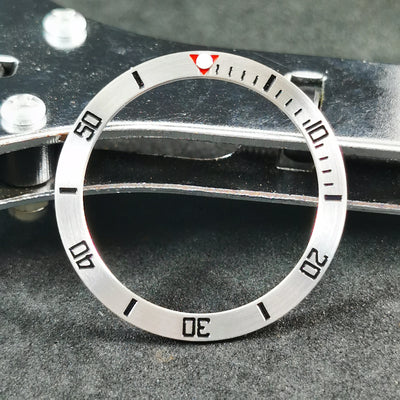 SI0119 SKX013 Stainless Bezel Insert - Sub Style Red