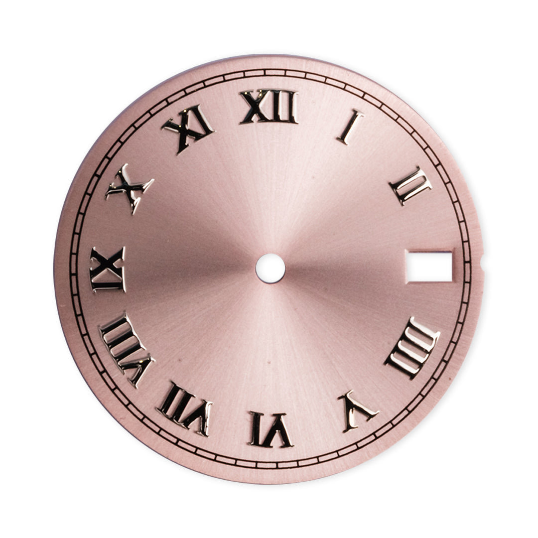 D1056 Dial - Sterile Roman Numeral (Date) - Pink