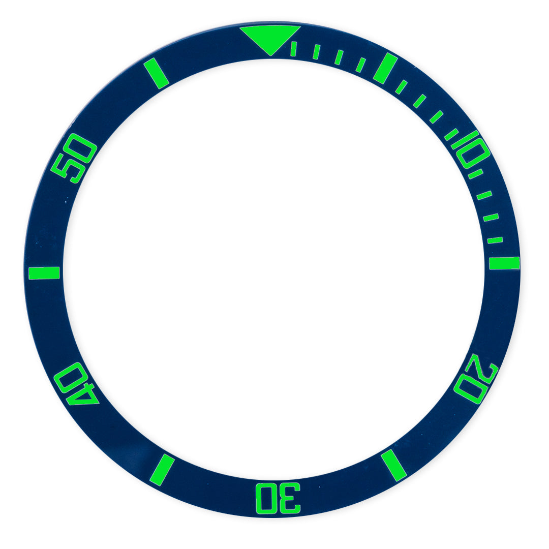 Inserto for Lunetta Curva in Ceramica Blu da 38 mm for Cassa Inserto for Lunetta Curva in Ceramica Blu da 38 mm for Cassa