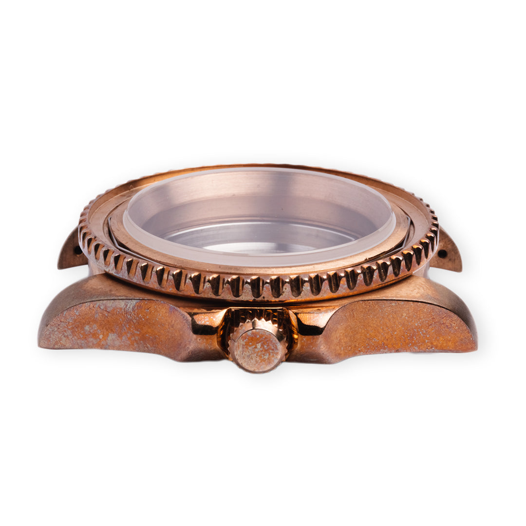 Seiko Skx Bronze Case Case SKX007 Classic Polished PVD Rose Gold