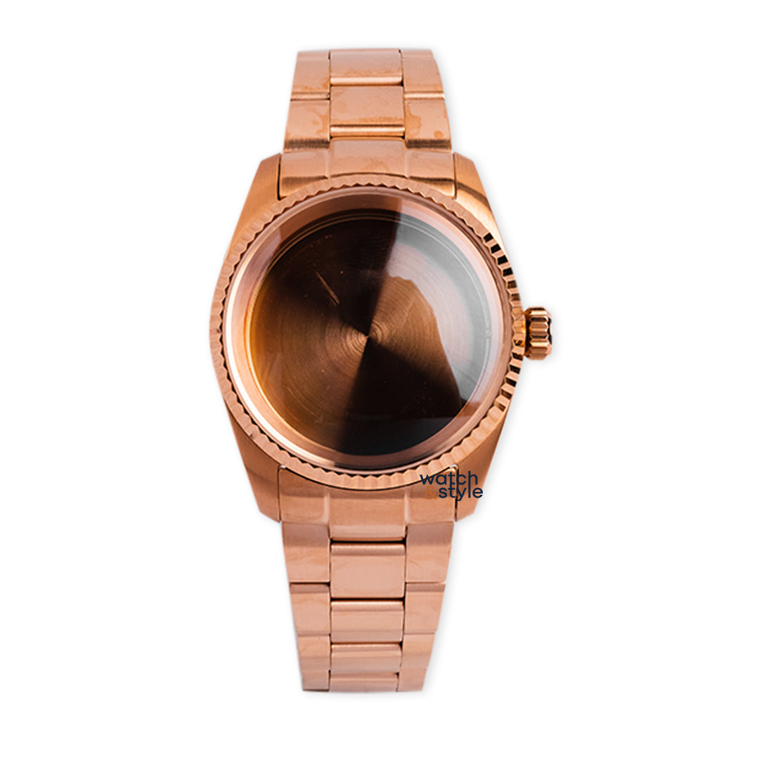 RC0998 36mm Fluted Case, Rose Gold – Seiko Mod | Watch&Style