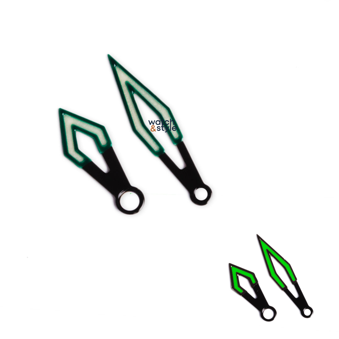H1155 - Dagger Hand Set - Green